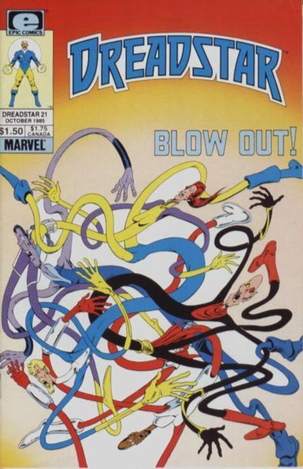 Dreadstar #21 cover