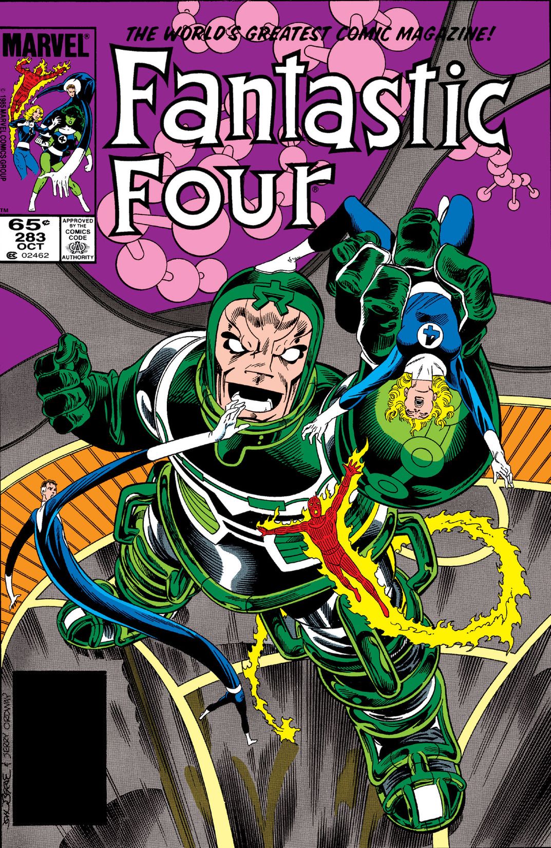 Fantastic Four #283 cover