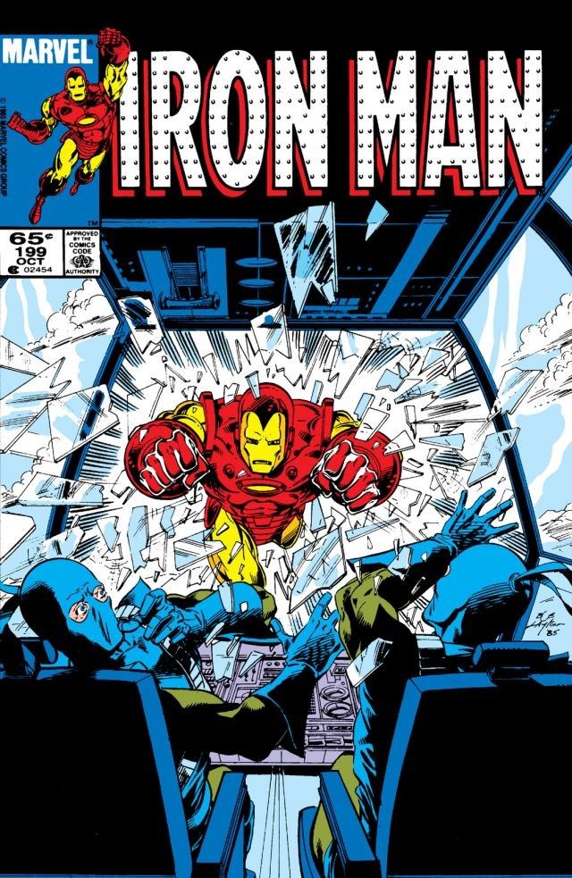 Iron Man #199 cover