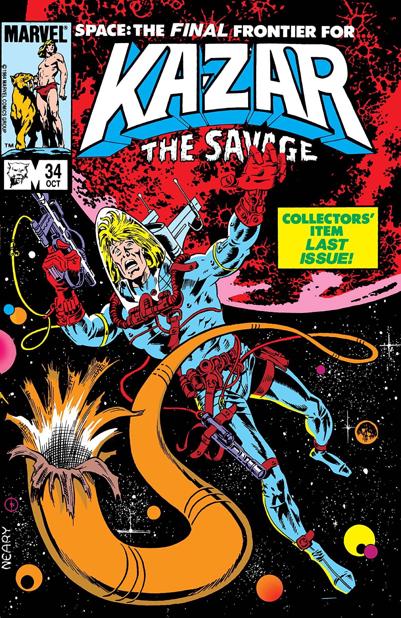 Ka-Zar the Savage #34 cover