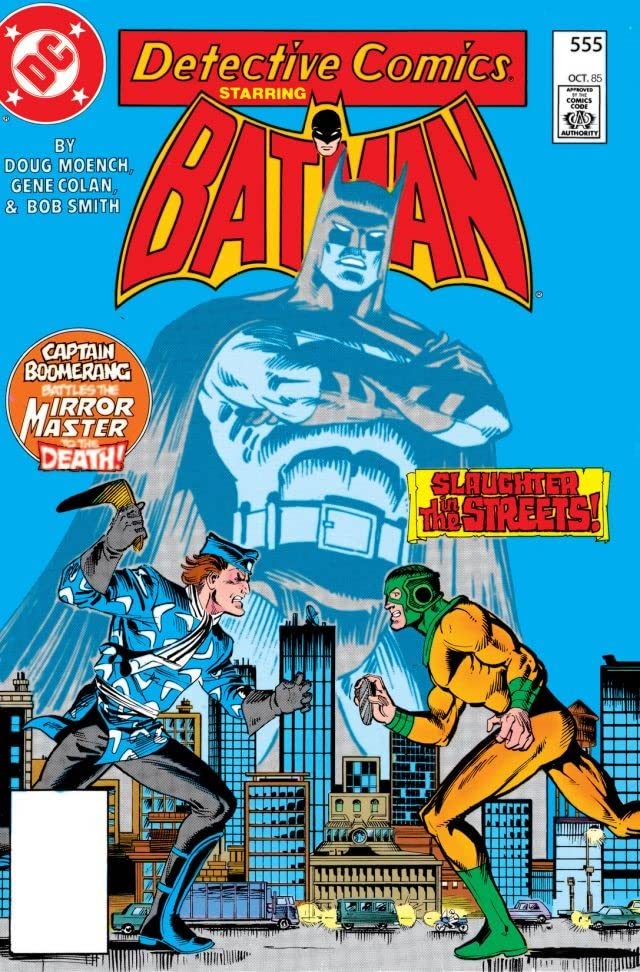 Detective Comics #555 cover