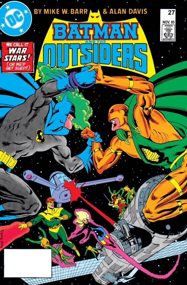 Batman and the Outsiders #27 cover