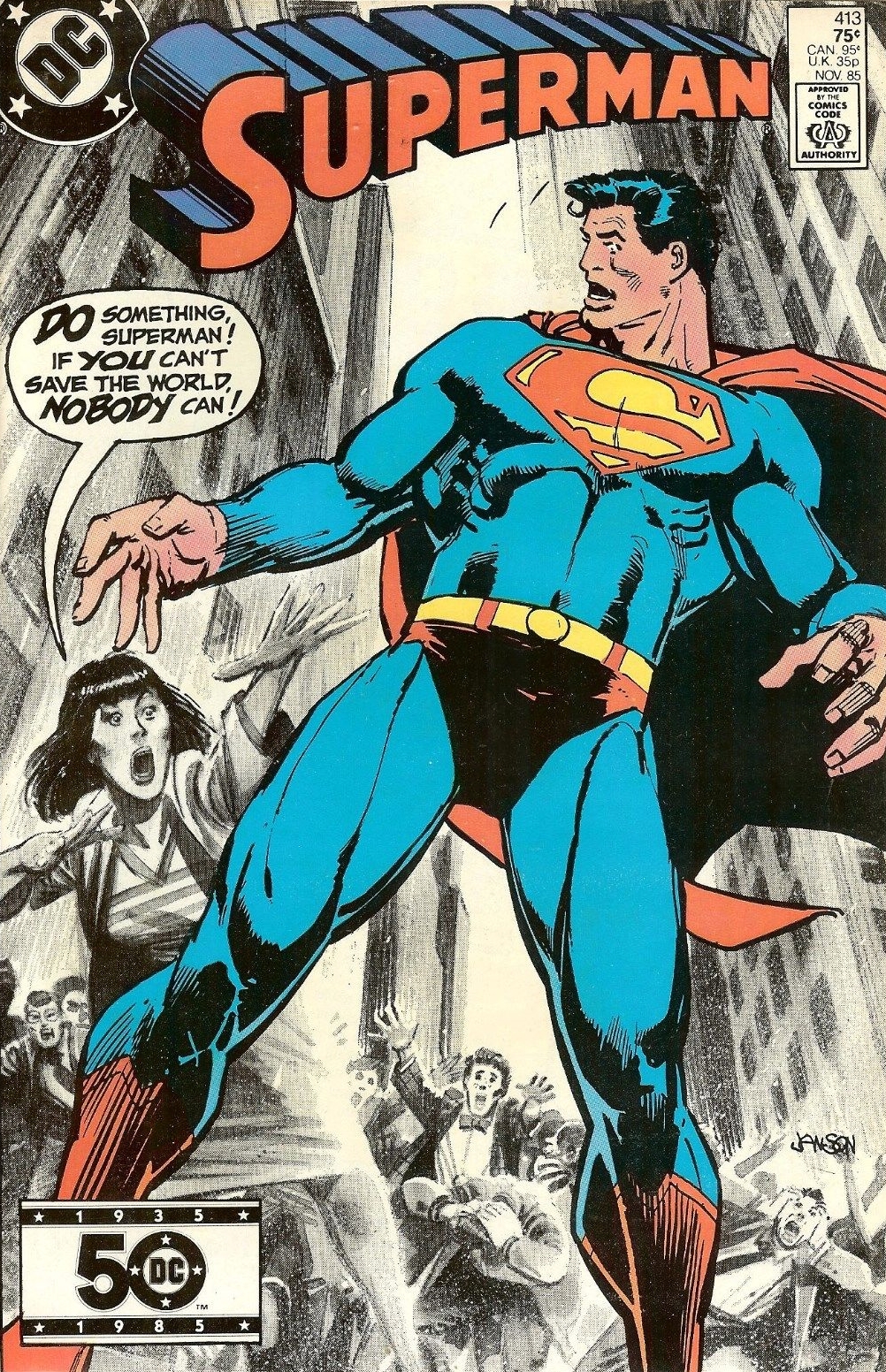 Superman #413 cover