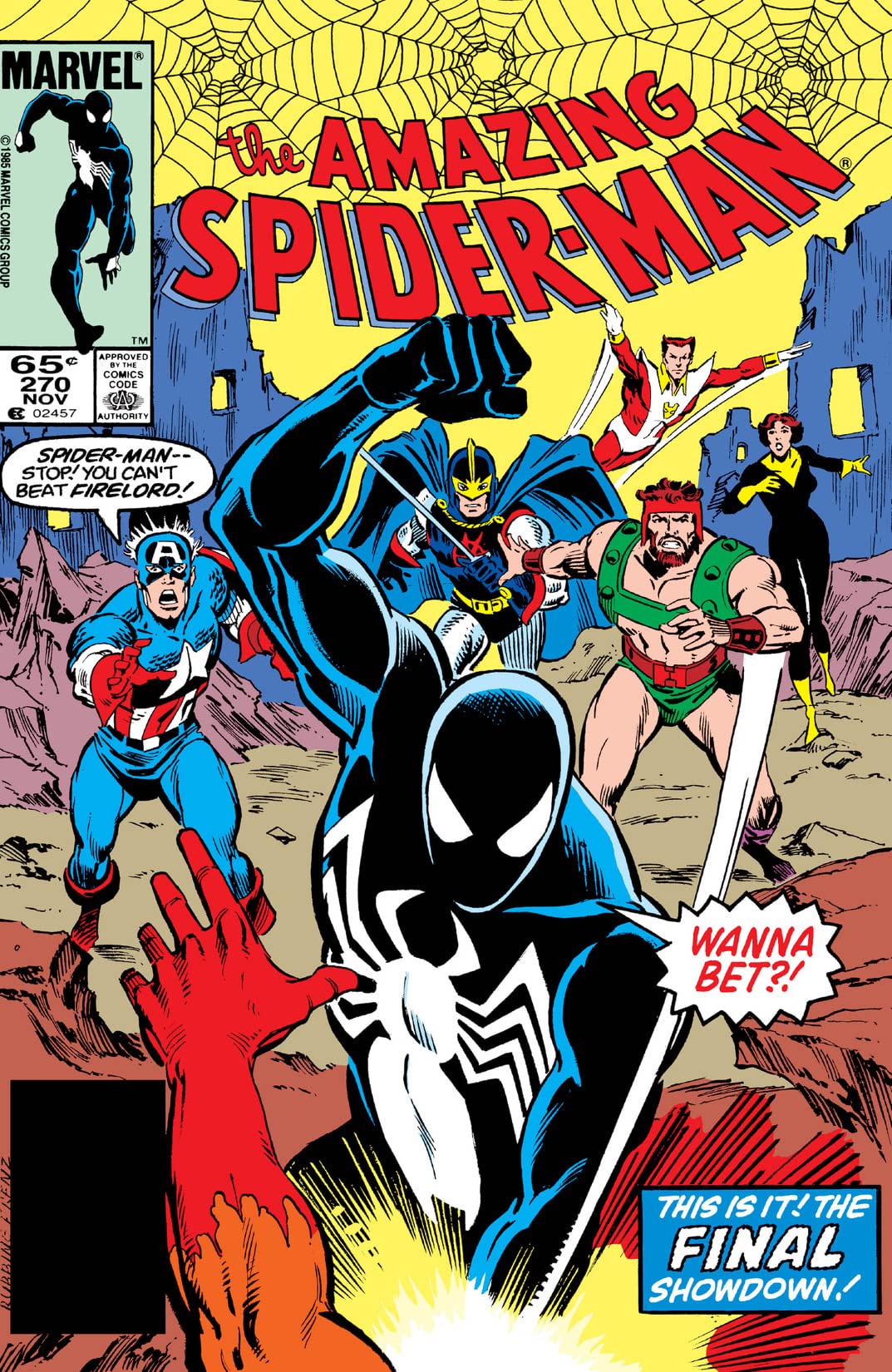 The Amazing Spider-Man #270 cover