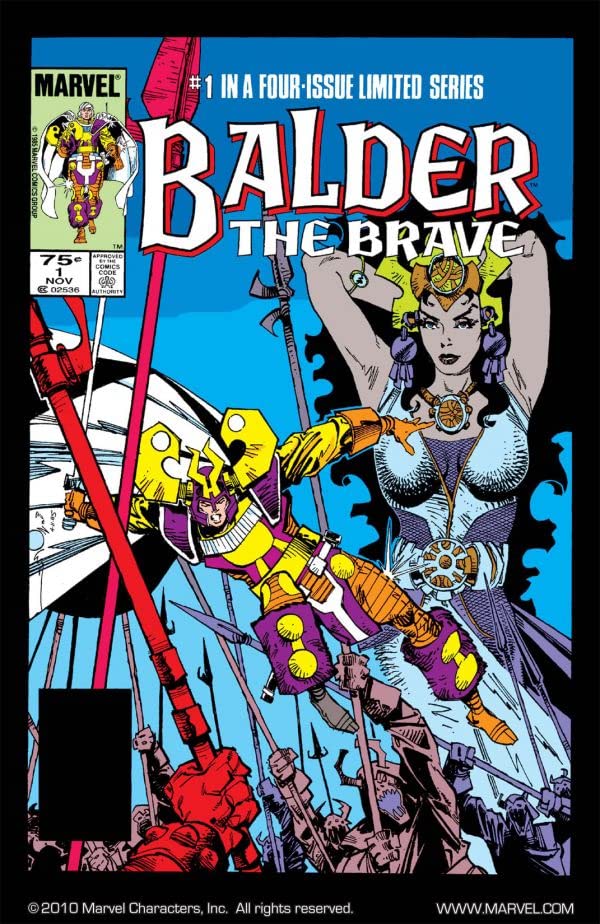 Balder the Brave #1 cover
