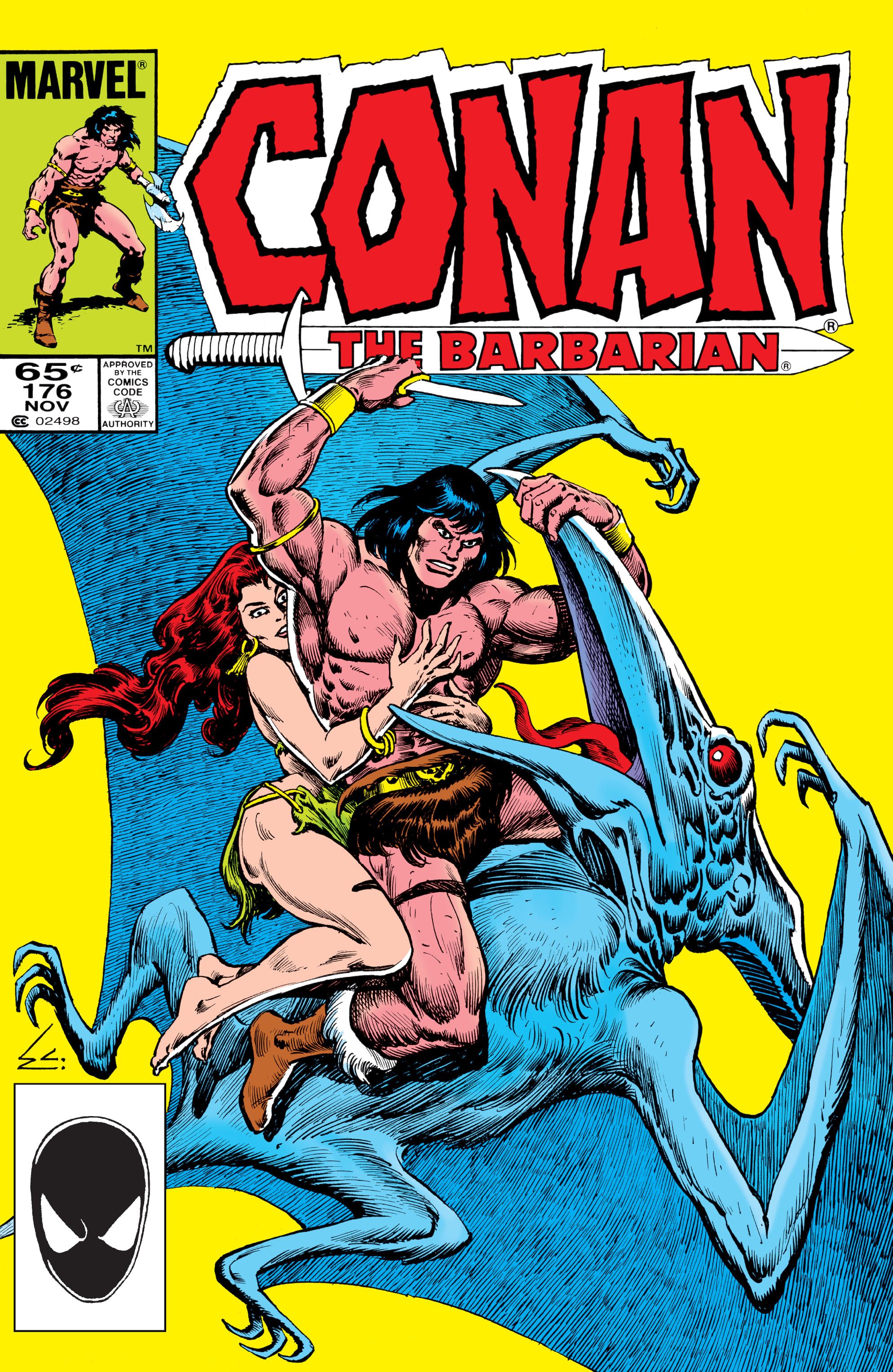 Conan the Barbarian #176 cover