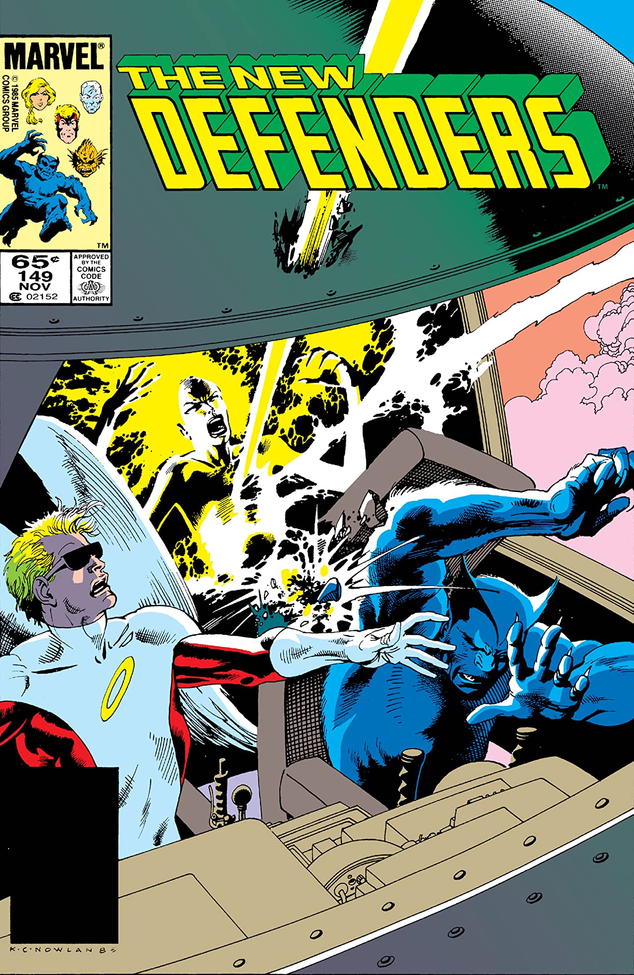 The Defenders #149 cover