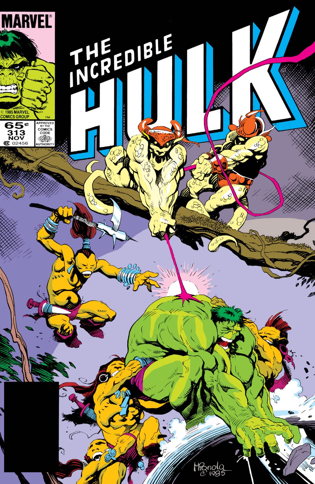 The Incredible Hulk #313 cover