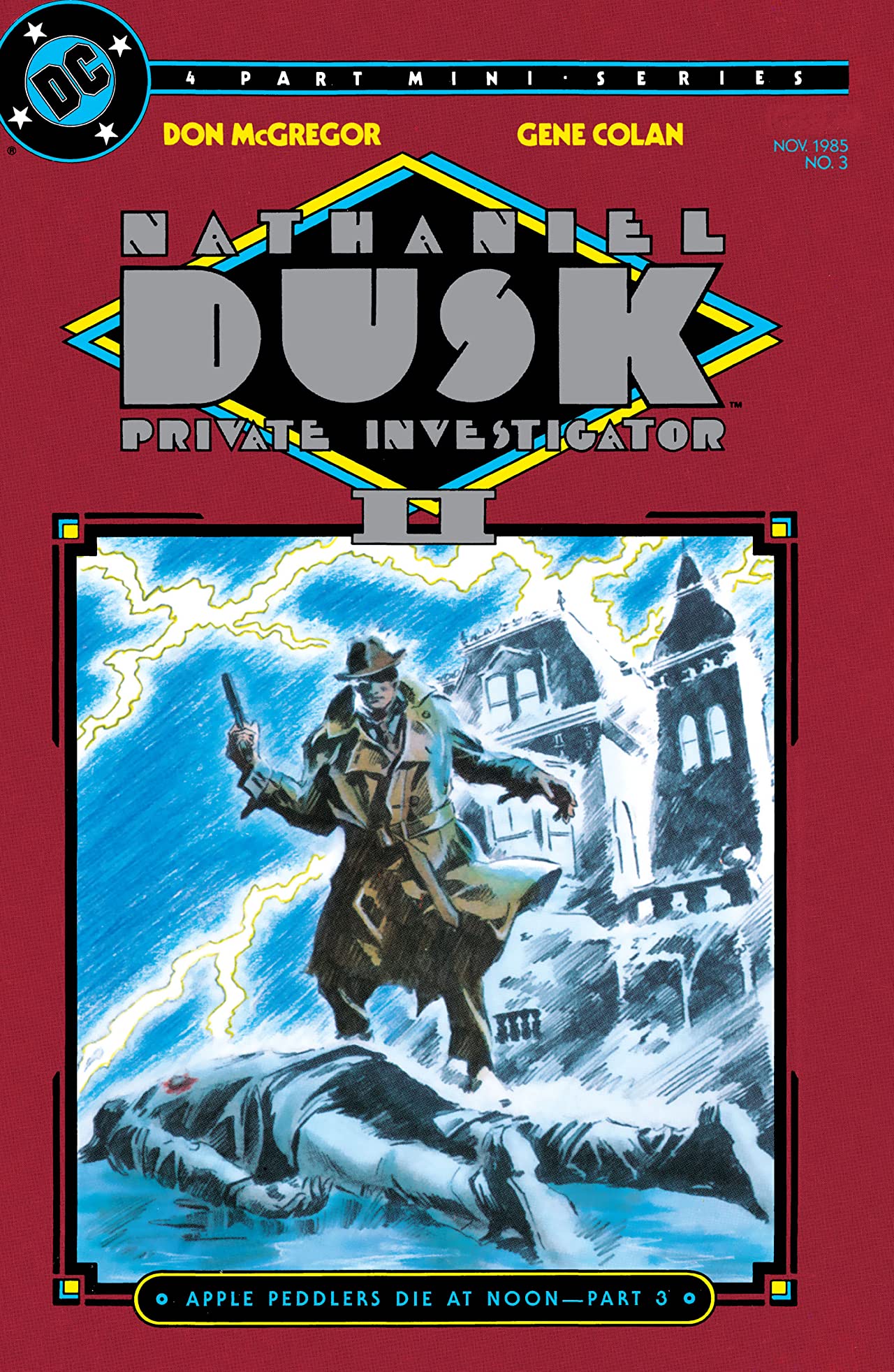Nathaniel Dusk II #3 cover