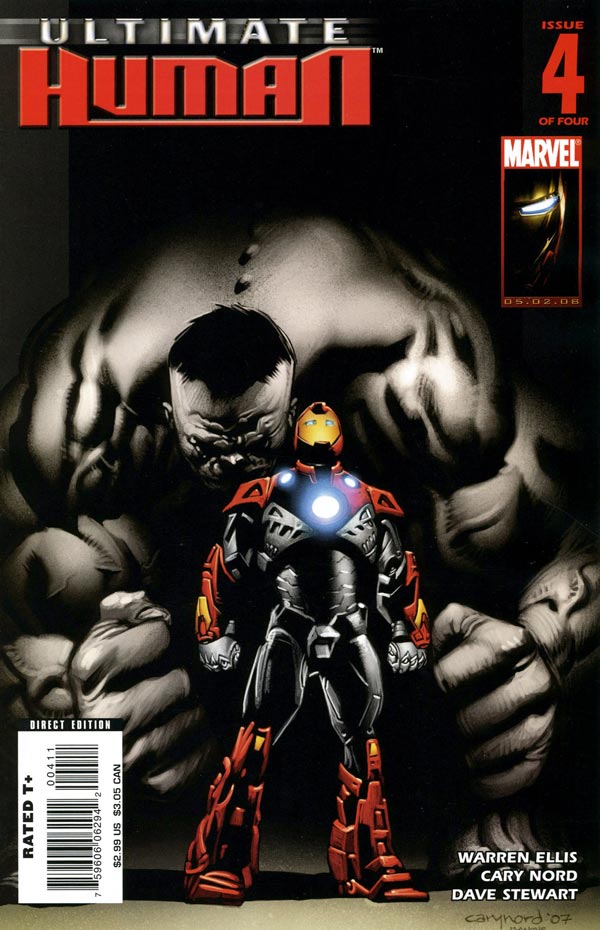 Ultimate Human #4 cover