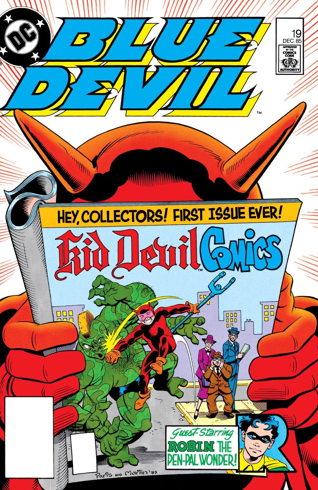 Blue Devil #19 cover