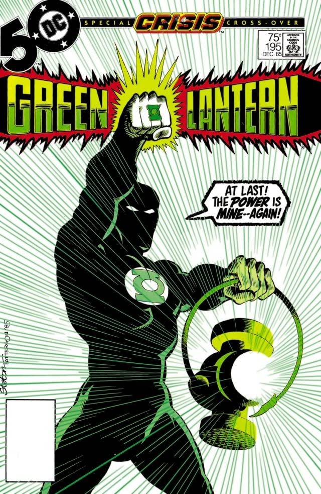 Green Lantern #195 cover