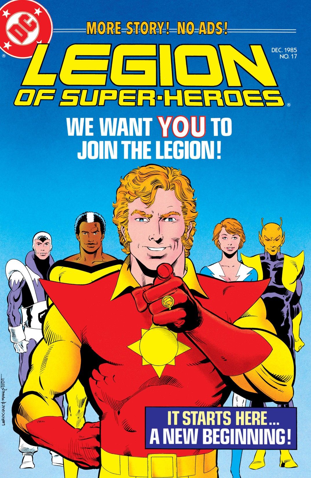 Legion of Super-Heroes #17 cover