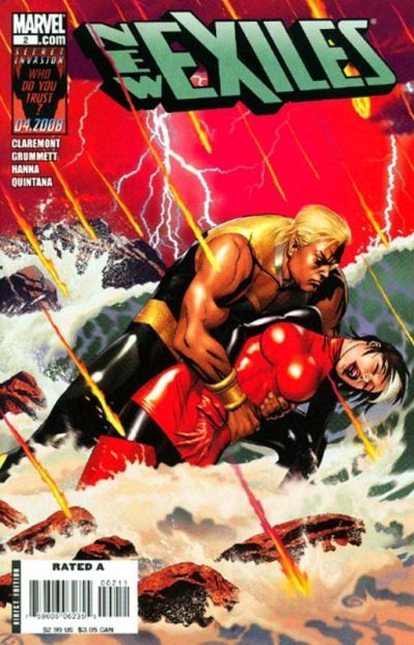 New Exiles #2 cover