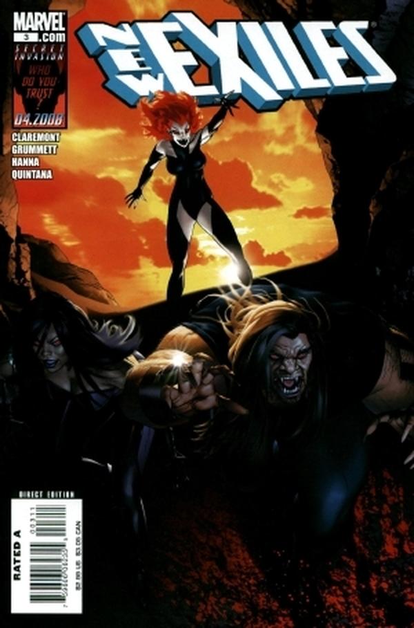 New Exiles #3 cover