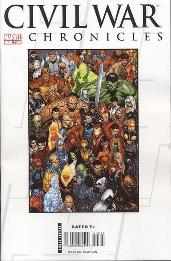 Civil War Chronicles #5 cover