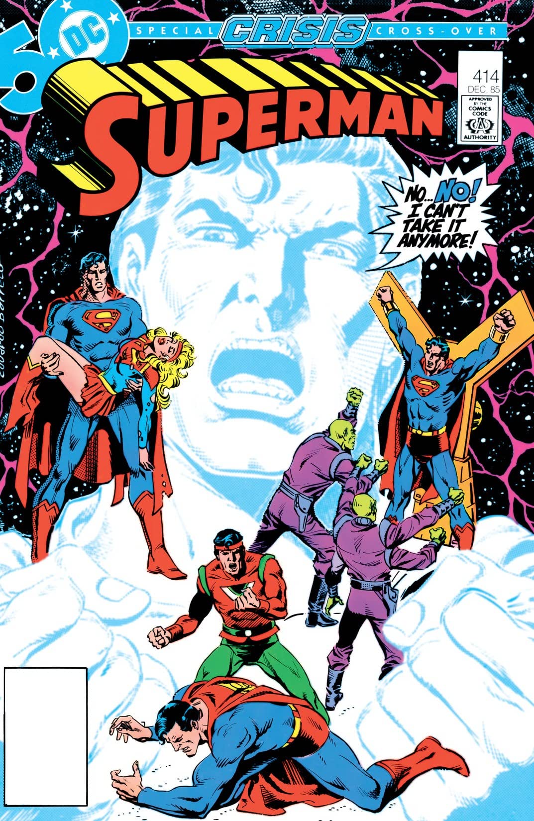Superman #414 cover