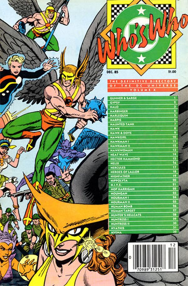 Who's Who: The Definitive Directory of the DC Universe #10