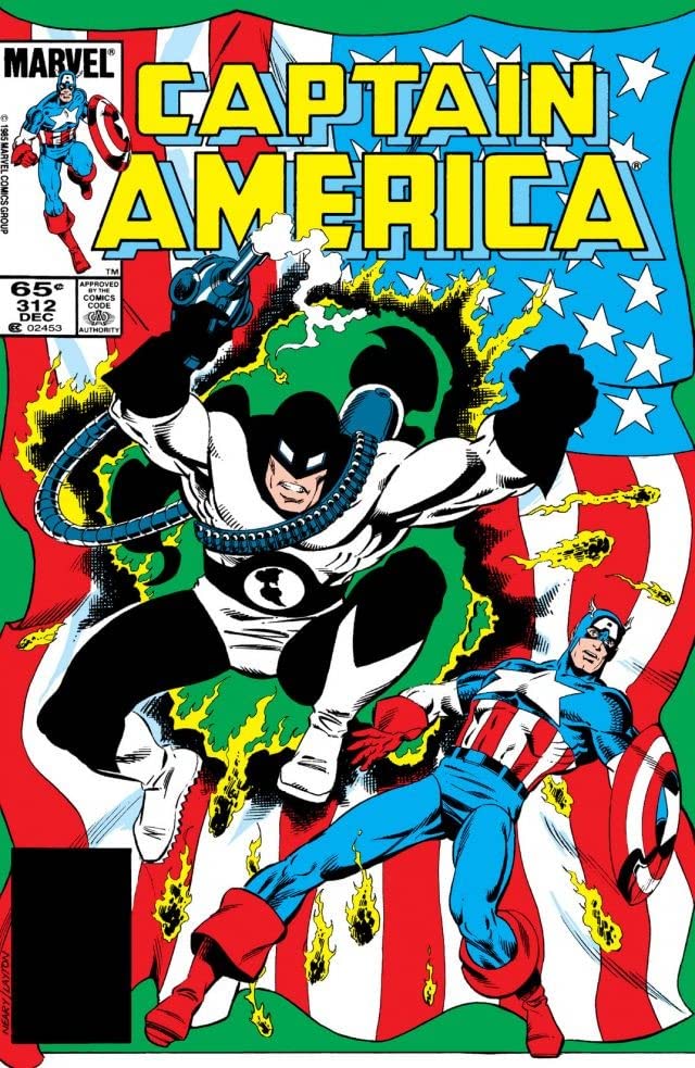 Captain America #312 cover
