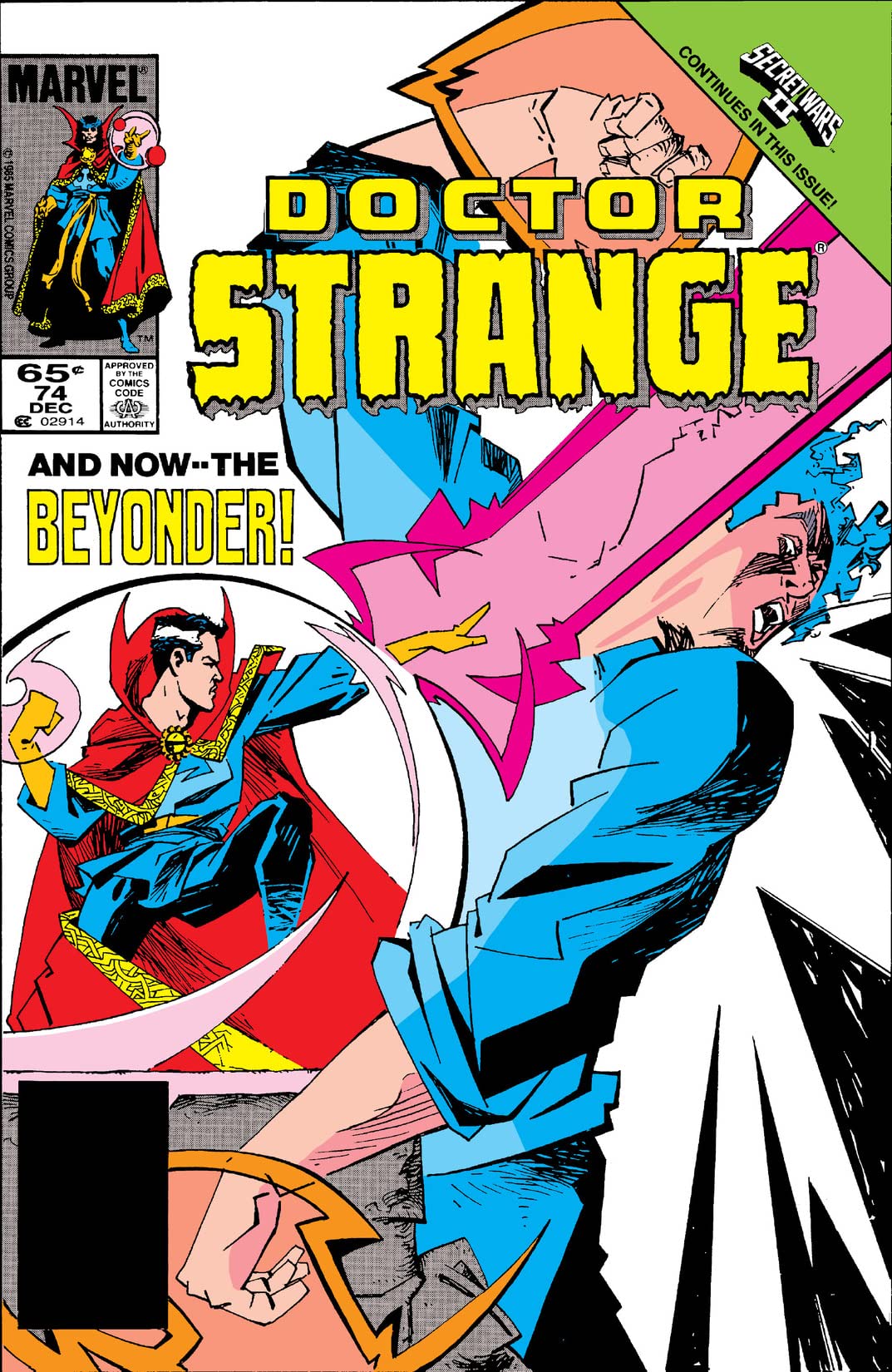 Doctor Strange #74 cover