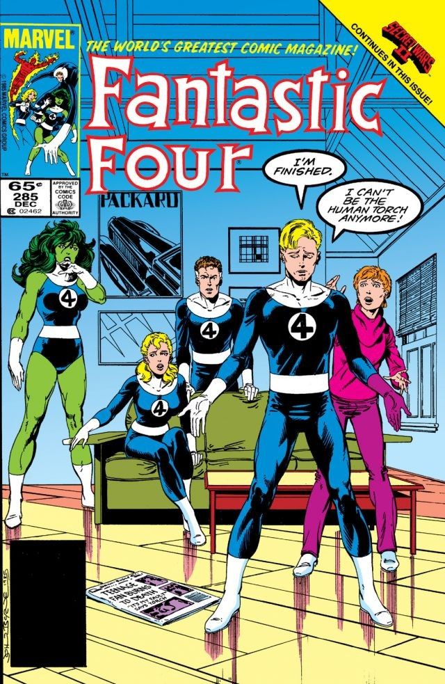 Fantastic Four #285 cover