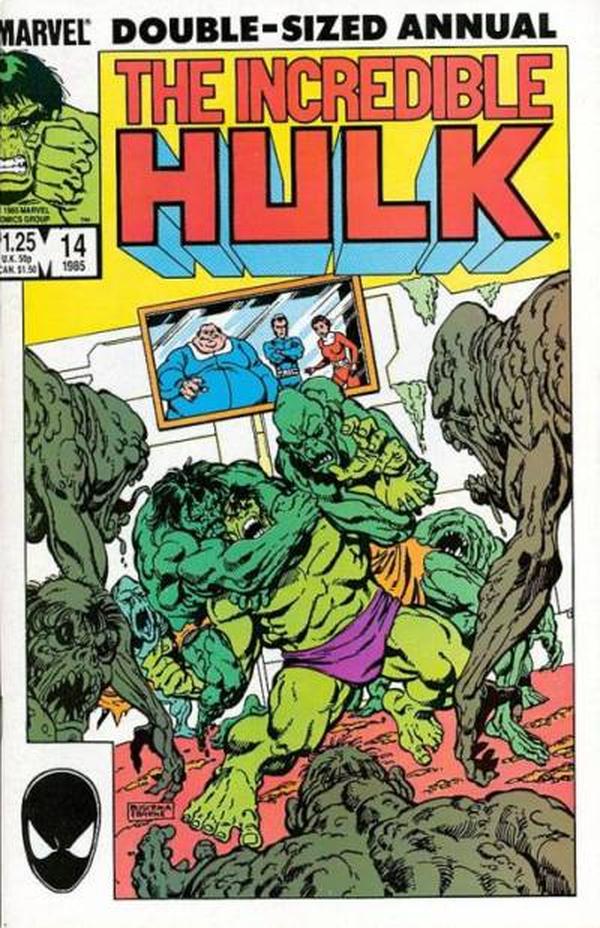 The Incredible Hulk Annual #14 cover