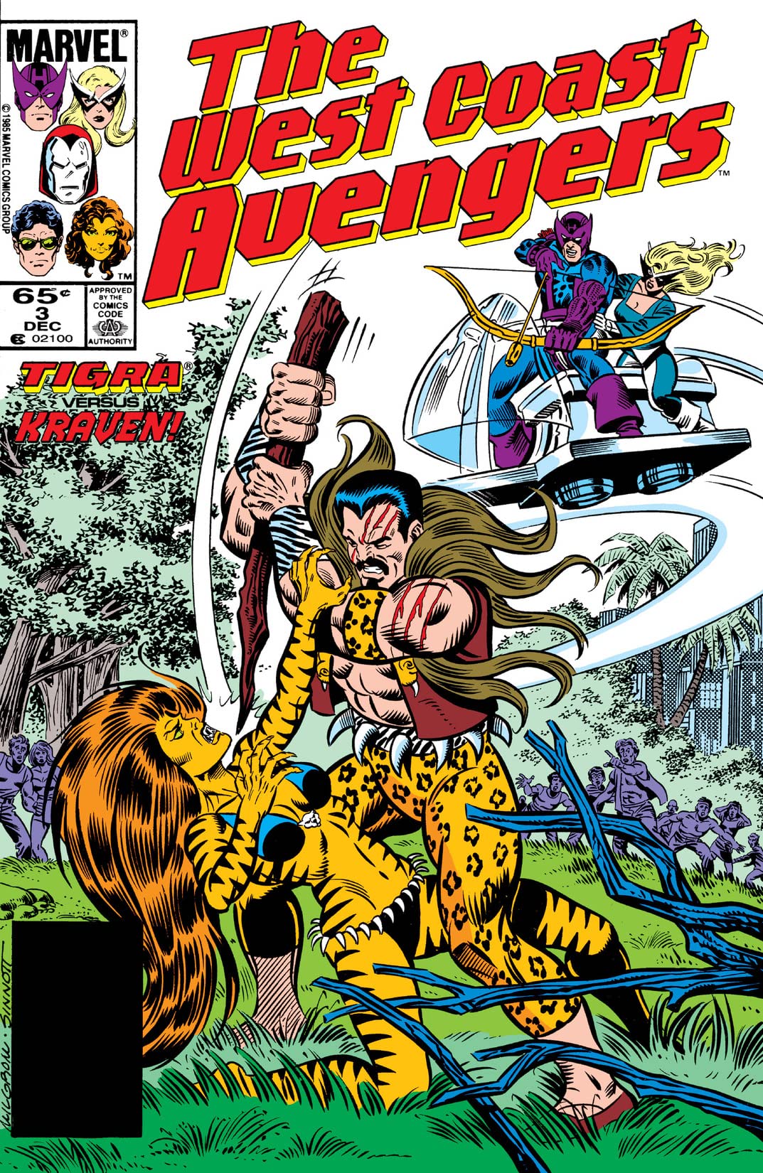 West Coast Avengers #3 cover
