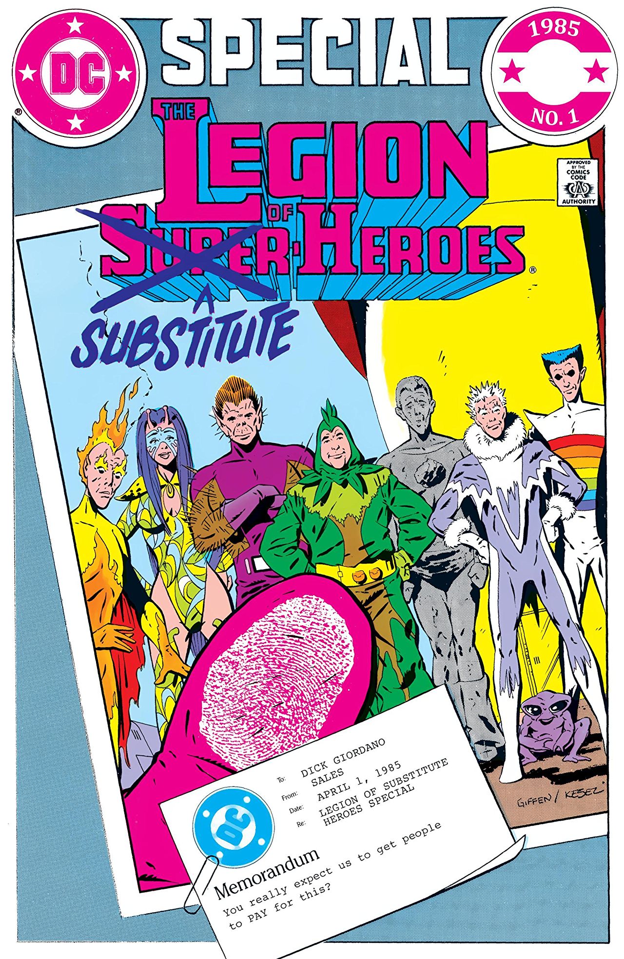 Legion of Substitute Heroes Special