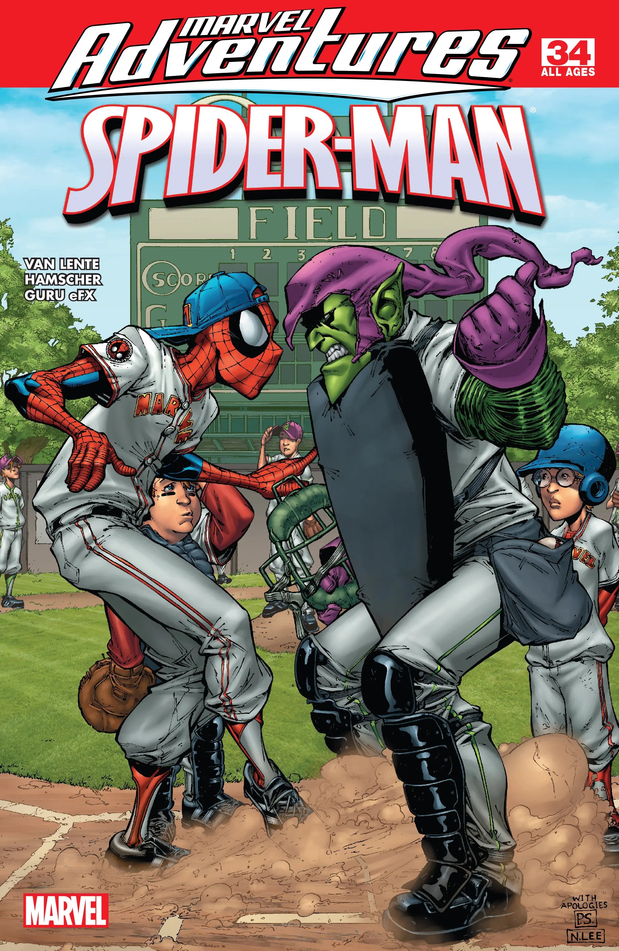 Marvel Adventures Spider-Man #34 cover