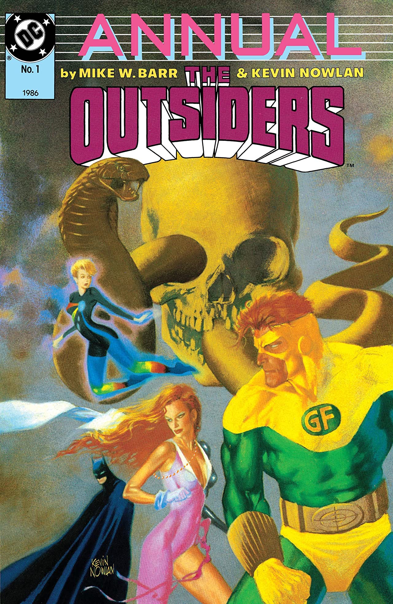 The Outsiders Annual #1 cover