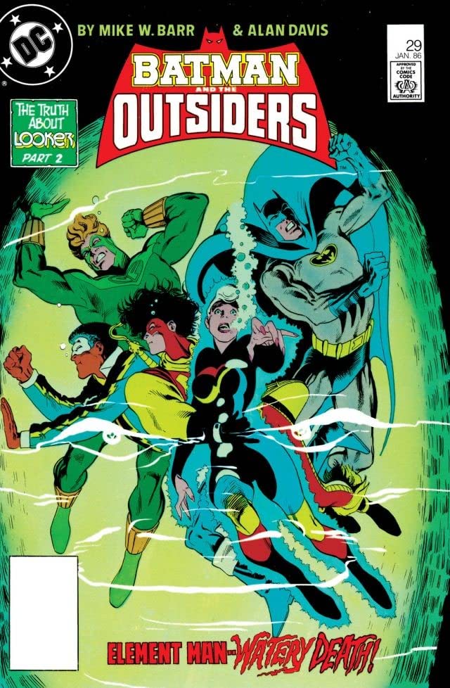 Batman and the Outsiders #29 cover