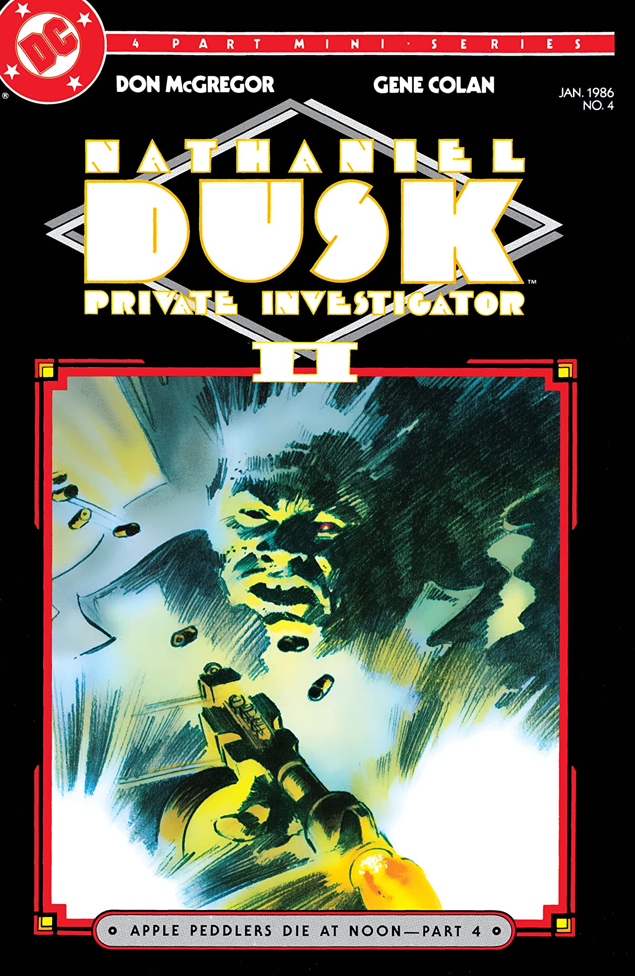Nathaniel Dusk II #4 cover