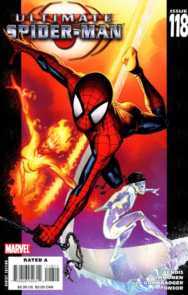 Ultimate Spider-Man #118 cover