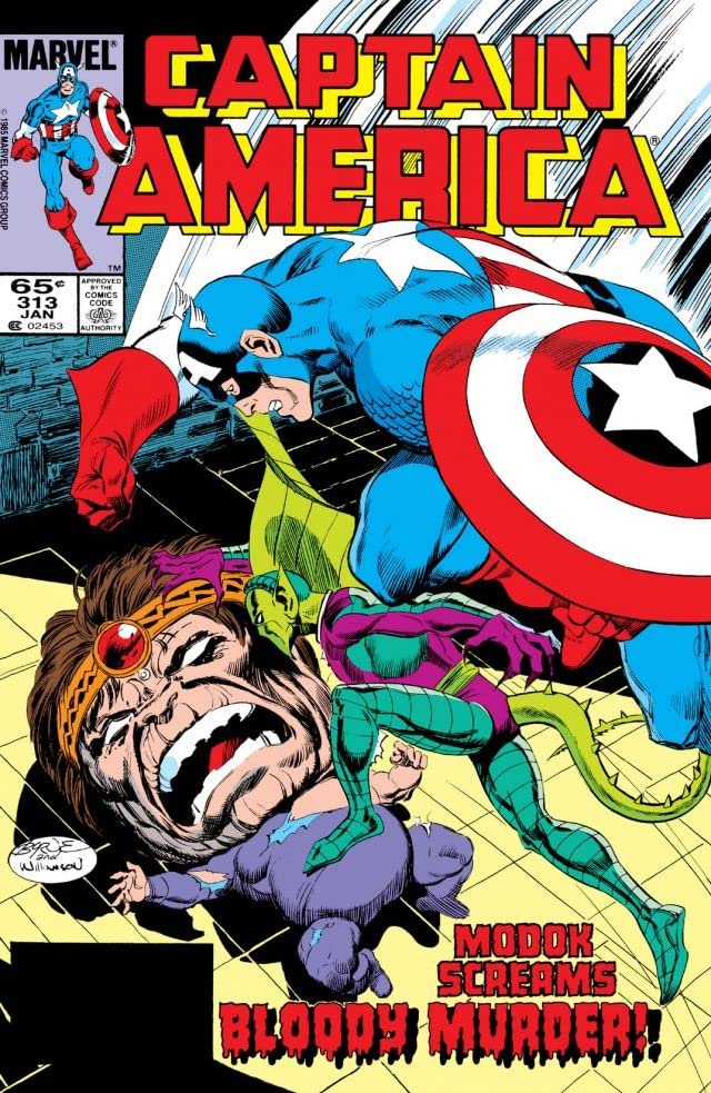 Captain America #313 cover