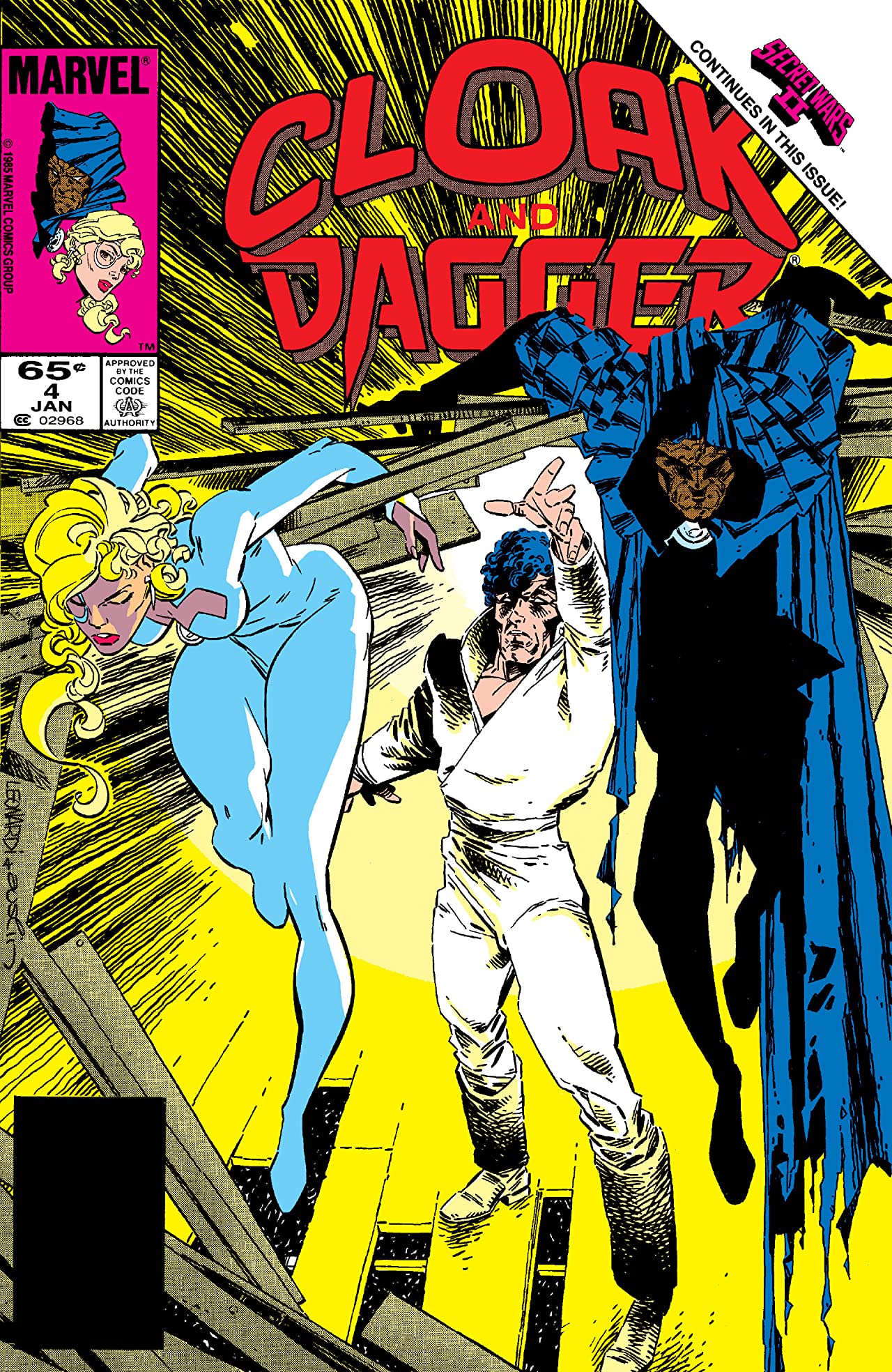 Cloak and Dagger #4 cover