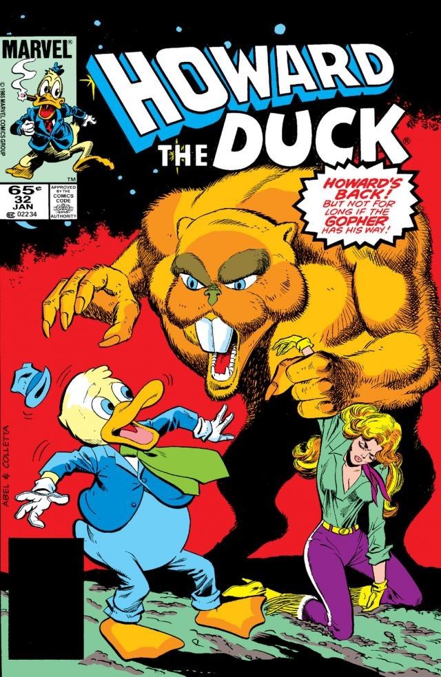 Howard the Duck #32 cover