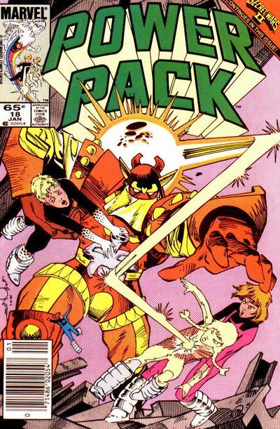 Power Pack #18 cover