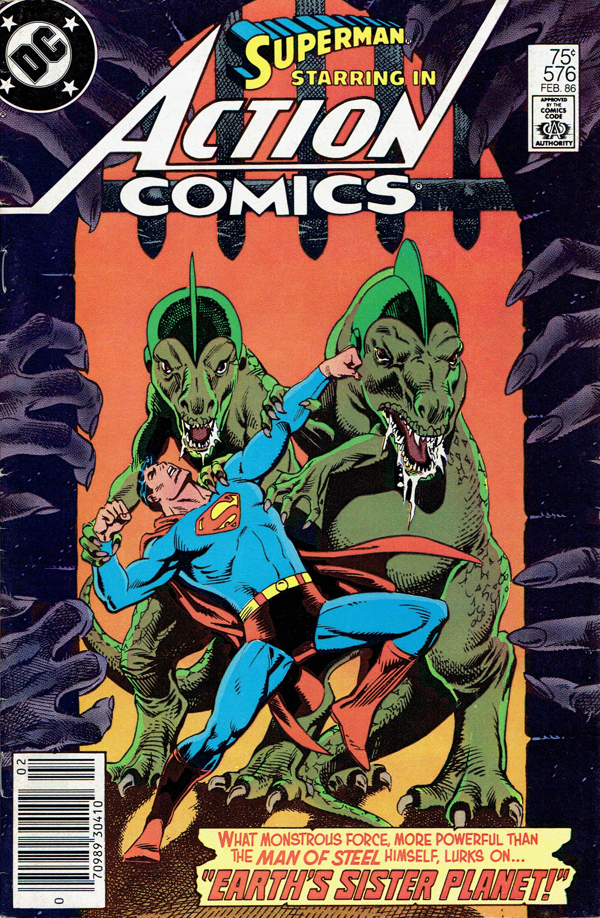 Action Comics #576 cover