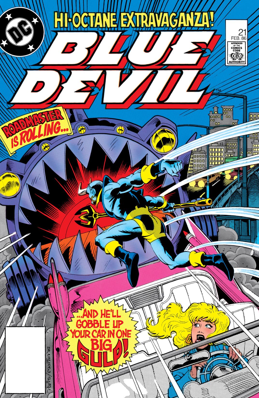 Blue Devil #21 cover