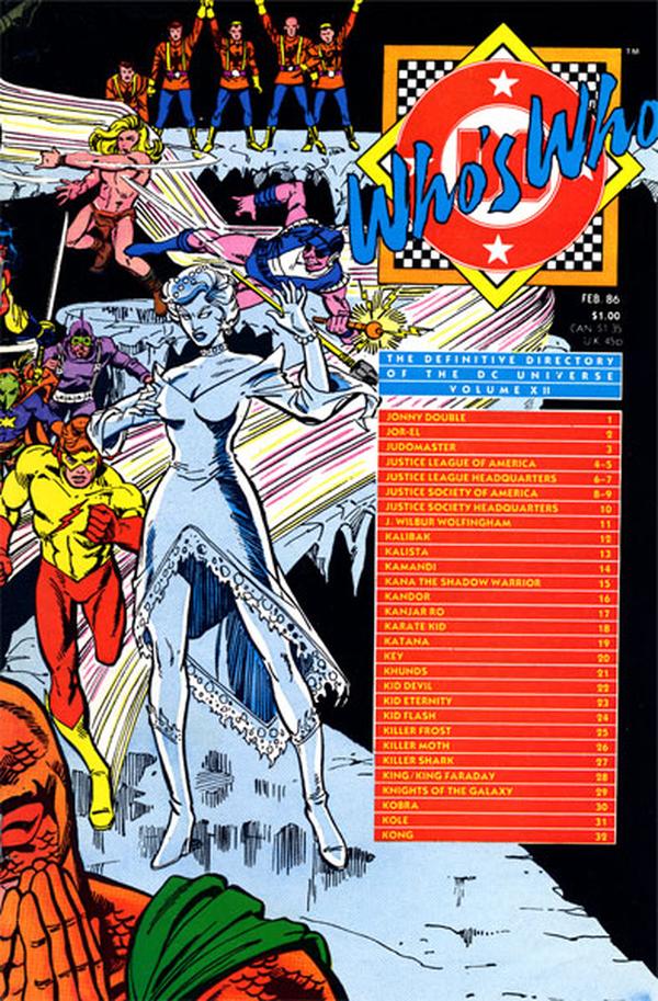 Who's Who: The Definitive Directory of the DC Universe #12