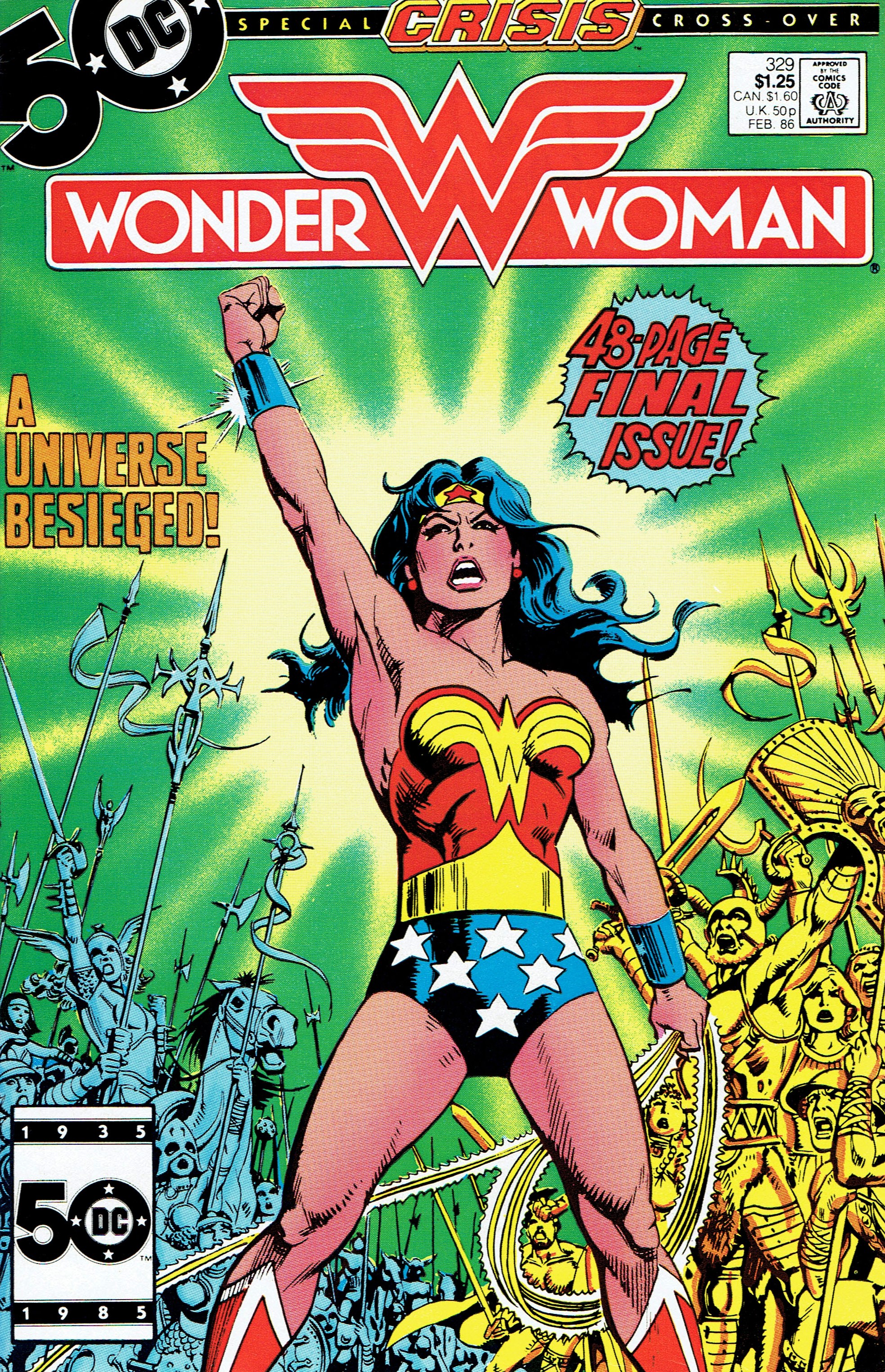Wonder Woman #329 cover