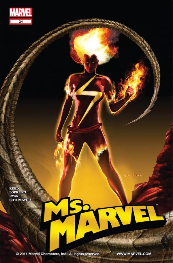 Ms. Marvel #24 cover