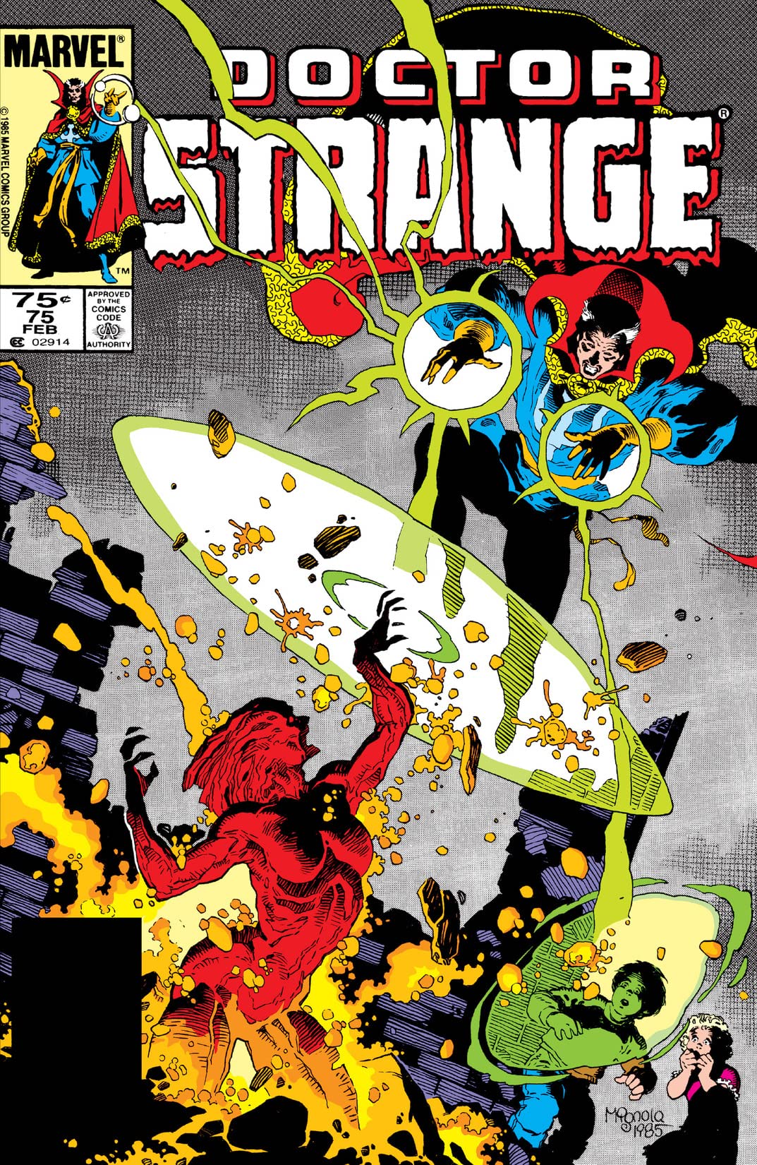 Doctor Strange #75 cover