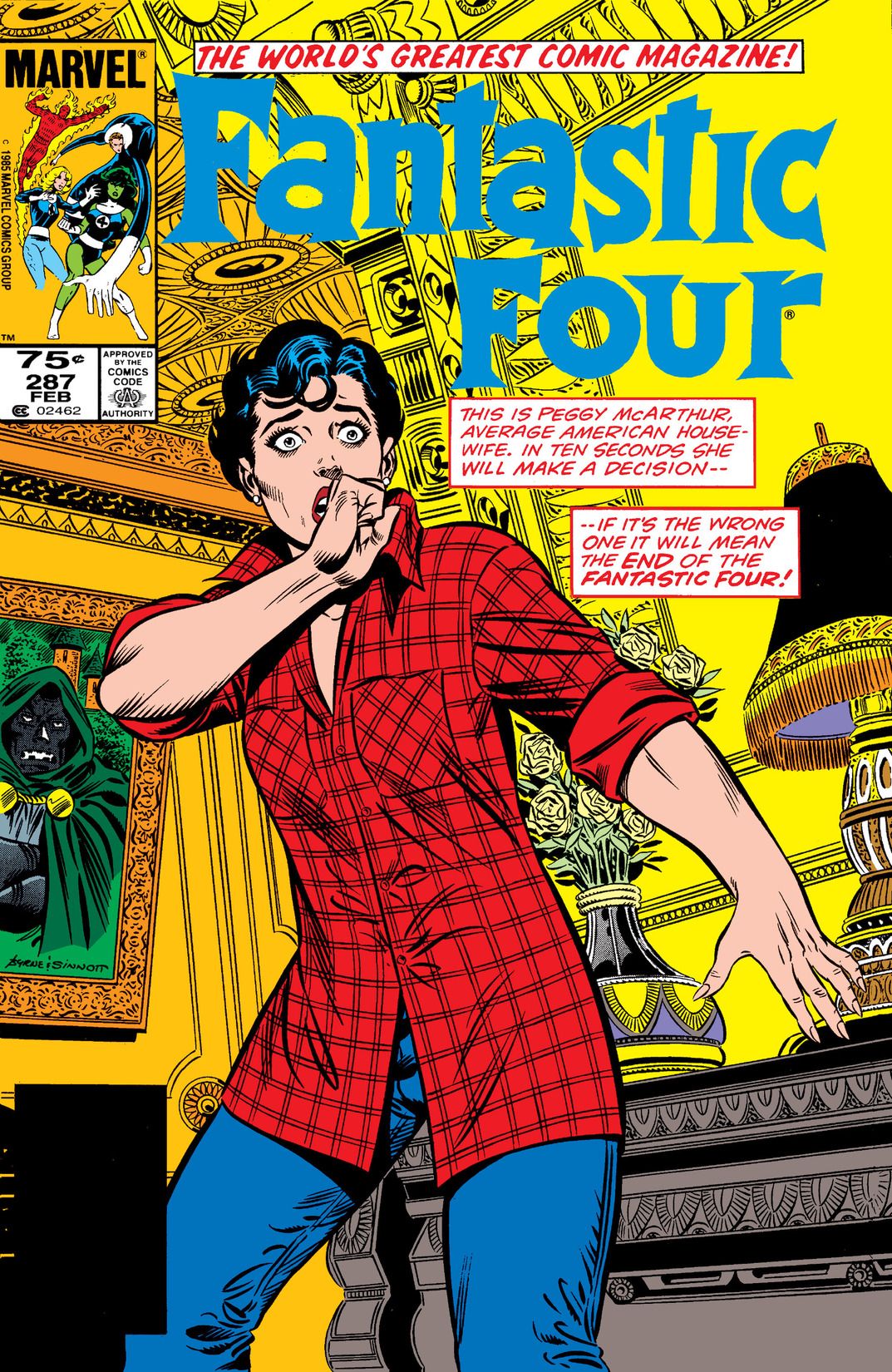 Fantastic Four #287 cover