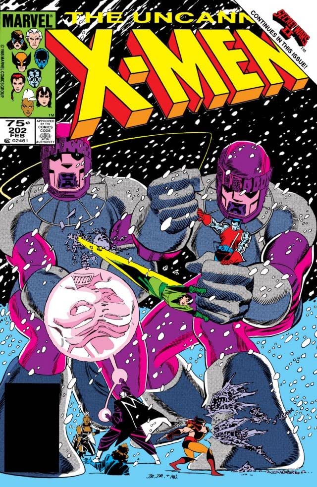 The Uncanny X-Men #202 cover