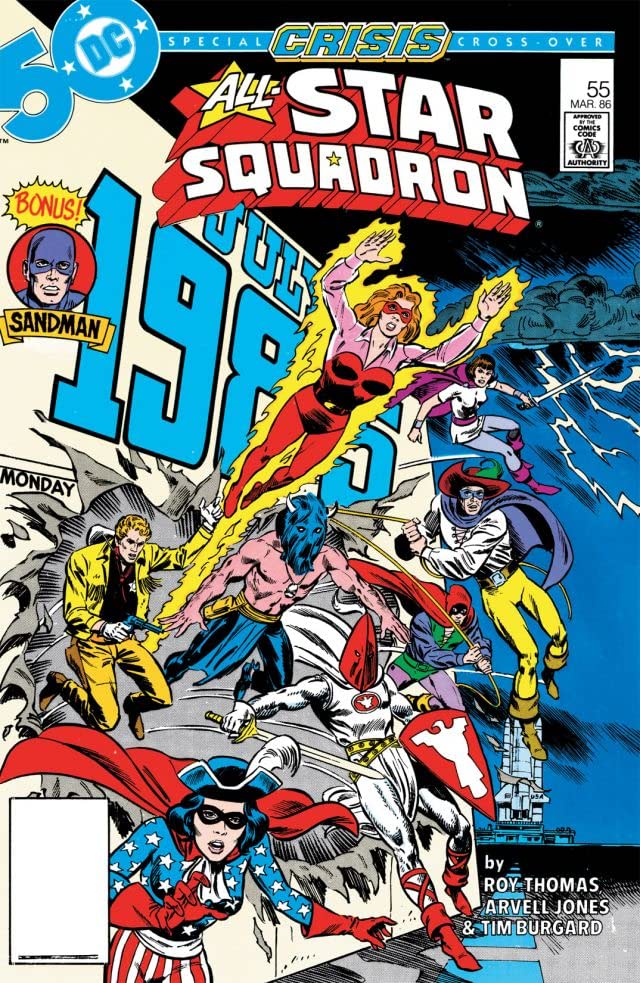 All-Star Squadron #55 cover