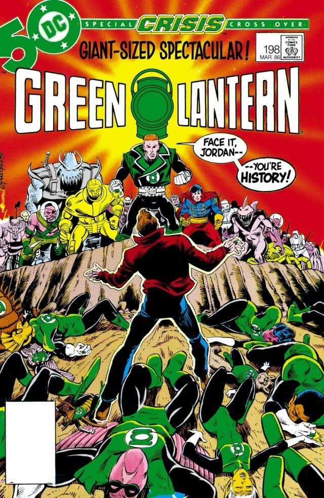 Green Lantern #198 cover