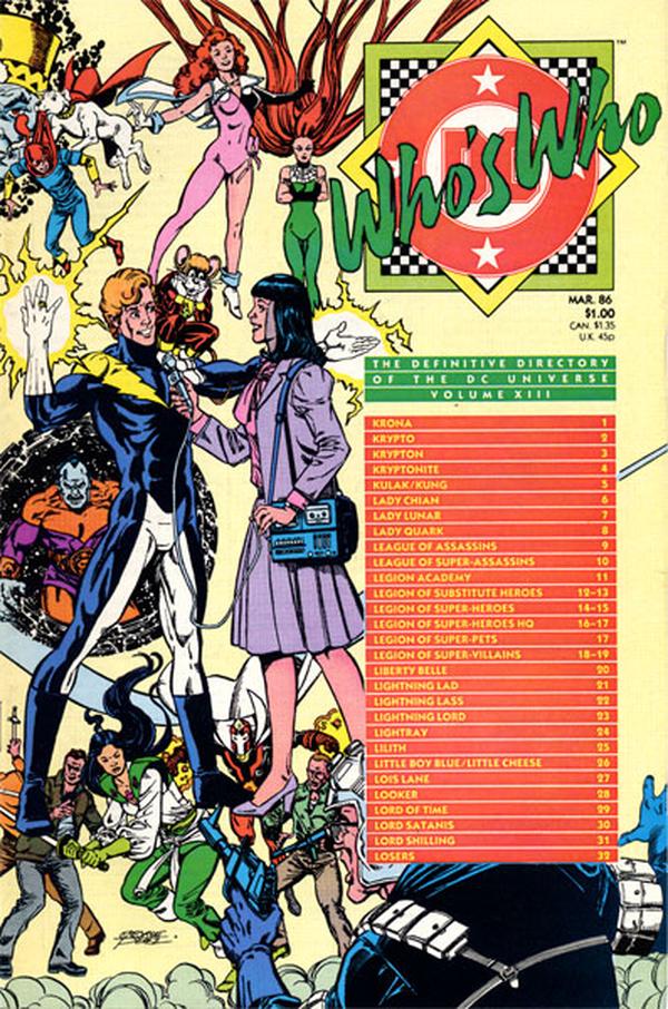 Who's Who: The Definitive Directory of the DC Universe #13