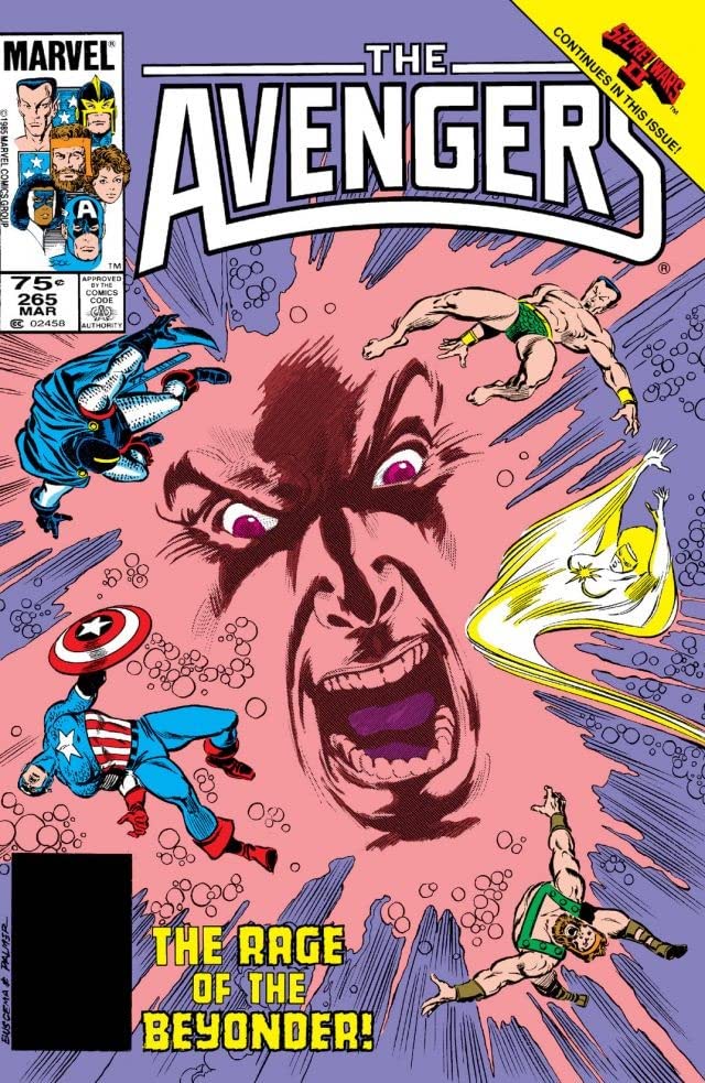 The Avengers #265 cover