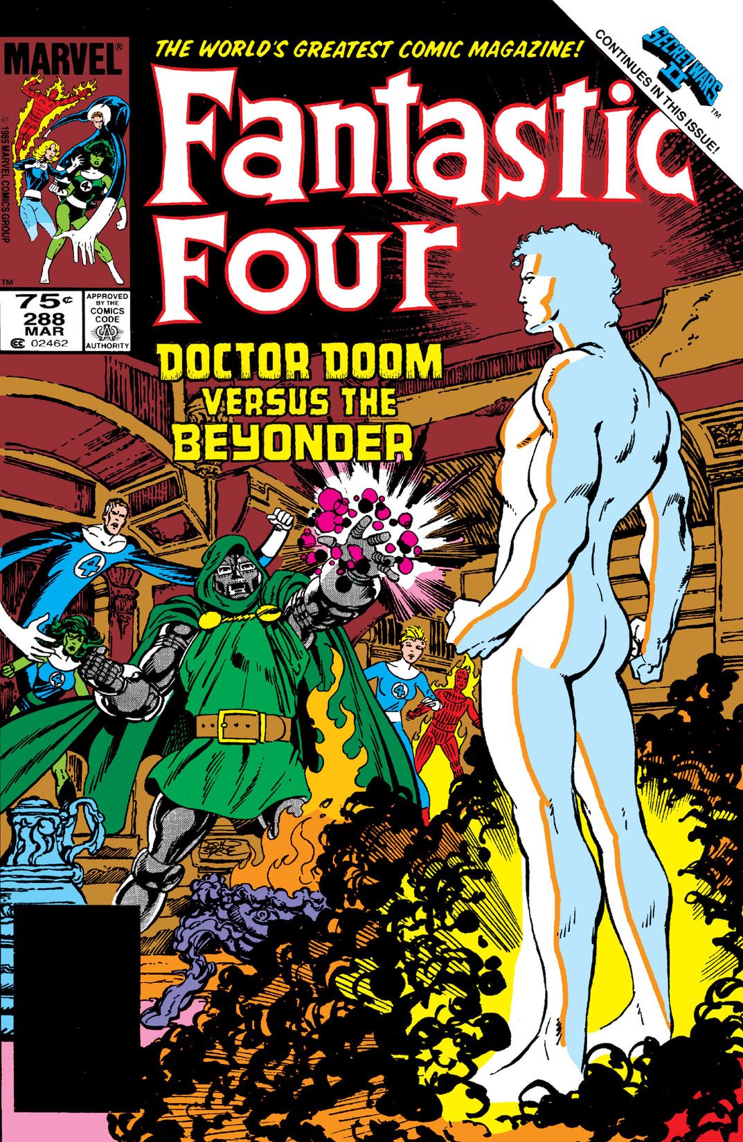 Fantastic Four #288 cover